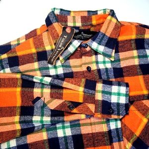 TAYLOR VINTAGE CONNECTICUL ORIGINALS Mens Flannel Shirt